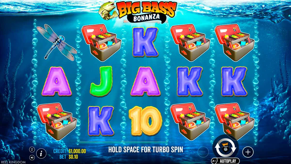 Big Bass Bonanza Game Screenshot