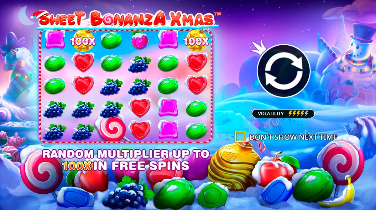 Sweet Bonanza Xmas Screenshot